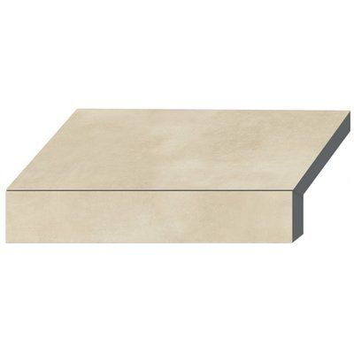 Бортова Г-подібна плитка Aquaviva Patio Beige, 600x345x50(20) мм 18767 фото