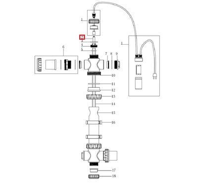 Лампа E130425 для ультрафіолетової установки Emaux T-UV16 (106775320) 6240 фото