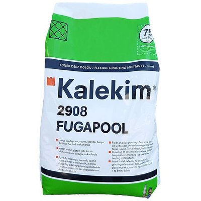 Вологостійка фуга для швів Kalekim Fugapool 2908 (5 кг) Середземноморський блакитний 8624 фото