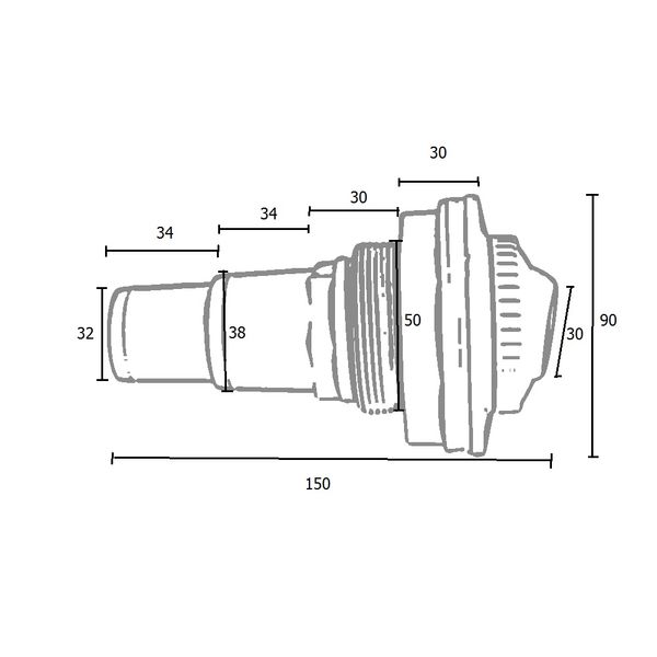 Скімер Kokido Olimpic K001WBX/LX/W Standard універсальний (білий) 2122 фото