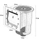 Скиммер Kokido Olimpic K001WBX/LX/W Standard универсальный (белый) 2122 фото 2