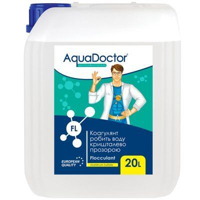 Коагулянт для басейну AquaDoctor FL 20 л рідкий 4391 фото