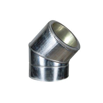 Колено 45&deg; Termo нерж/оцинк 230/300 мм 3250 фото