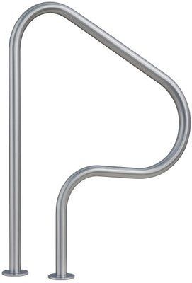 Поручень Flexinox 87164010 для римських сходів FX-04 (800 мм, фланець, AISI-316L) 21396 фото