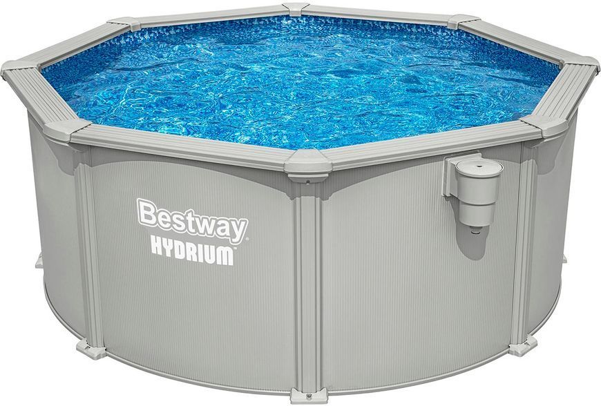 Збірний басейн Bestway Hydrium 56566 (300x122 см) з пісочним фільтром, драбиною та тентом 3472 фото