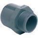 Муфта ПВХ Effast RGRAMG075G перехідна, із зовнішньою різьбою d75x90x2" 5631 фото 1