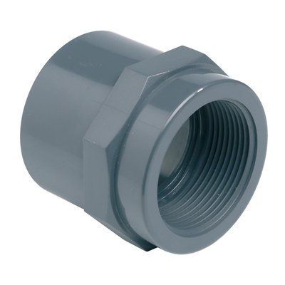 Муфта ПВХ Effast RGRMAG050F перехідна з внутрішньою різьбою, d50x1-1/2" 5690 фото