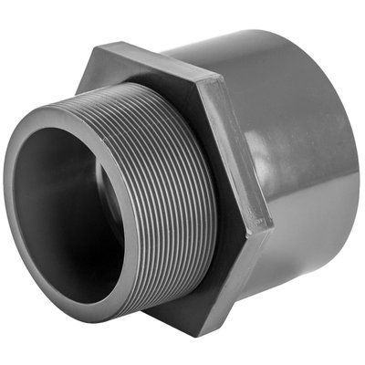 Муфта ПВХ Aquaviva з зовнішньою різьбою, d110х4" 8856 фото