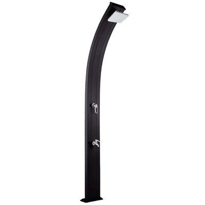 Душ сонячний Aquaviva Spring з мийкою для ніг, антрацит DS-A122NO, 30 л 7700 фото