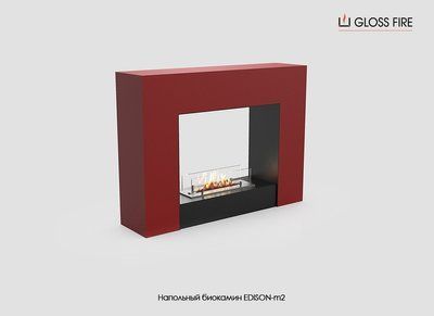 Підлоговий біокамін Edison-m2-600 GlossFire 1227208949 фото