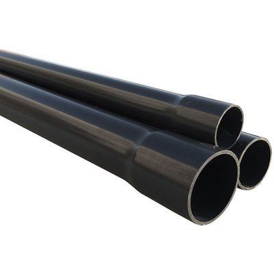 Труба ПВХ (PVC-U) напірна клейова Era PN10 d225 мм, 4 м 20022 фото