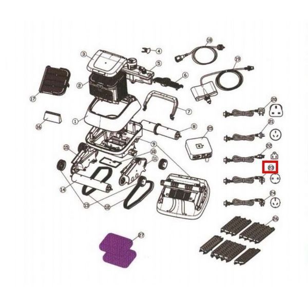 Блок живлення до Aquaviva Black Pearl 7310 6494 фото