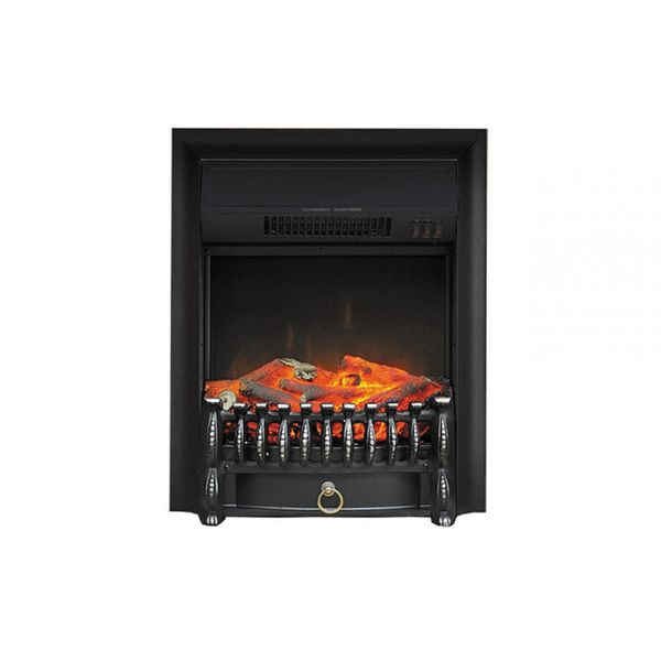 Електрокамін з обігрівом Royal Flame Fobos FX Black зі звуком 23676 фото