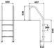 Сходи для басейну Flexinox Standard (2 сходинки), AISI-316L 21352 фото 2