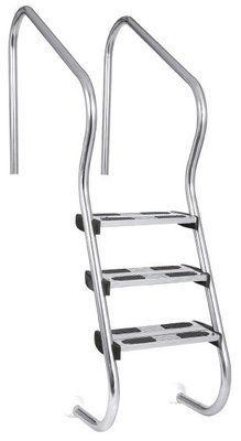 Сходи для басейну Hayward EAF4 Easy access (4 сходинки), для широкого борту, AISI-316 20241 фото