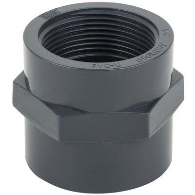 Муфта ПВХ Era US01120х1/2", з внутрішньою різьбою d20х1/2" 812 фото