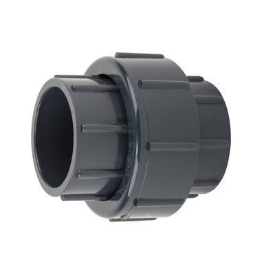 Муфта ПВХ Aquaviva розбірна клей-клей d75 мм 3866 фото