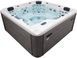 СПА-басейн Aquajoy Santorini (220х220х95 см), Сріблясто-білий мармур 20925 фото 2