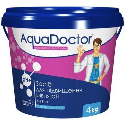 Засіб для підвищення pH AquaDoctor pH Plus 4 кг в гранулах 20120 фото