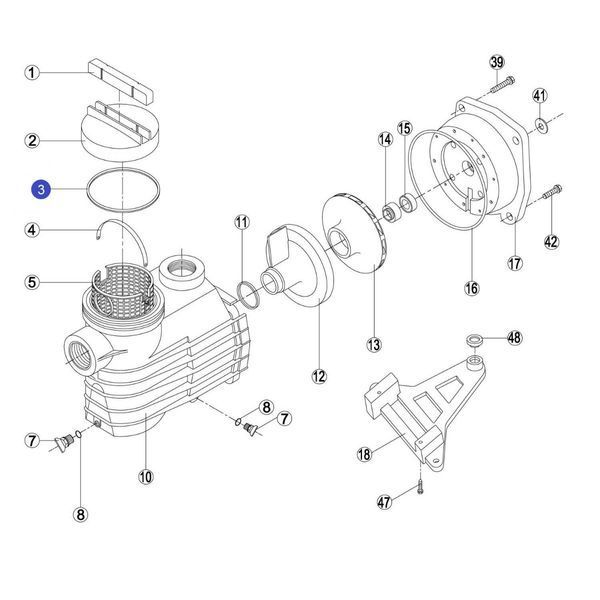 Прокладка для кришки EP REP030.R 2504 фото