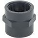 Муфта ПВХ Era US01163х2", з внутрішньою різьбою d63х2" 817 фото 1