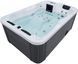 СПА-басейн Aquajoy Alicante (205х130х70 см), Сріблясто-білий мармур 21437 фото 2