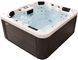 СПА-басейн Aquajoy Como (190х160х82 см), Сріблясто-білий мармур 21439 фото 2