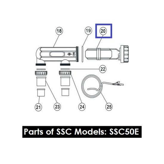 Змінна ячейка для Emaux SSC50/25 (08050019) 2650 фото