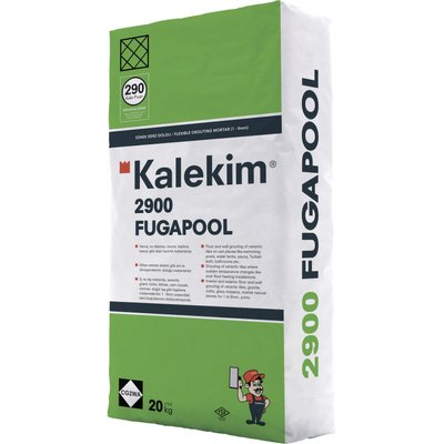 Вологостійка фуга для швів Kalekim Fugapool 2900 (20 кг) 1179 фото