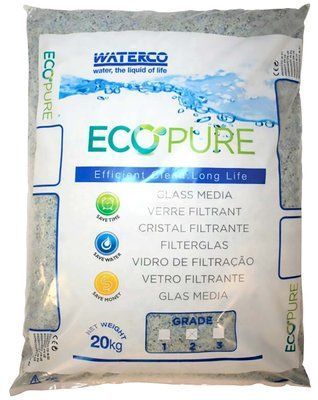 Пісок скляний Waterco EcoPure 1.0&ndash;3.0 мм (20 кг) 21459 фото