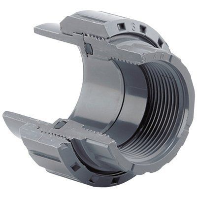Муфта розбірна ПВХ Hidroten ВР 1002035, перехідна, d3"-90 мм 17707 фото