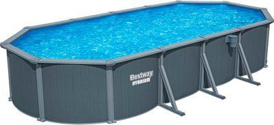 Збірний басейн Bestway Hydrium 561CW (732х366х132 см) з пісочним фільтром, драбиною та тентом 20962 фото