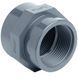Муфта ПВХ Effast RERMRE075G редукційна, із внутрішньою різьбою d2-1/2"x2" 7916 фото 1